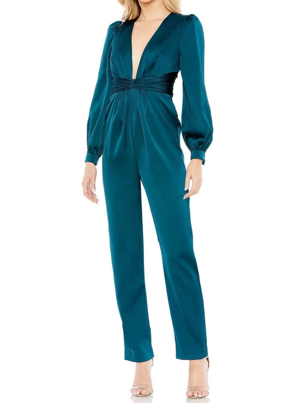 Ieena for Mac Duggal Long Formal Jumpsuit 2647